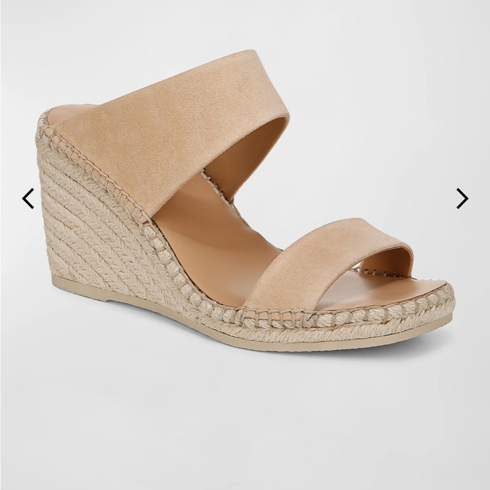NWOT Vince Suede Wedge Espadrilles